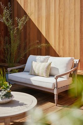 Shoreham Teak Two Seat Sofa