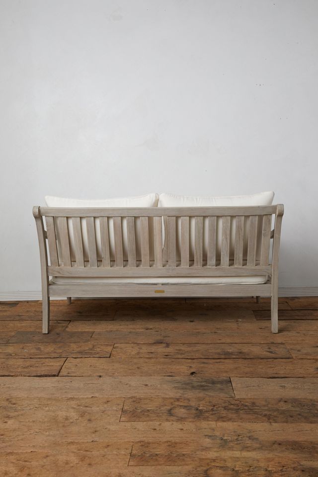 Shoreham Teak Two Seat Sofa #3