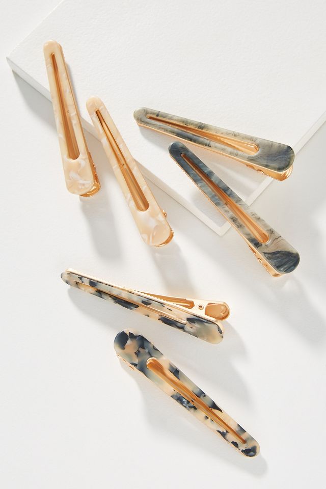 Swirled Hair Clip Set | Anthropologie