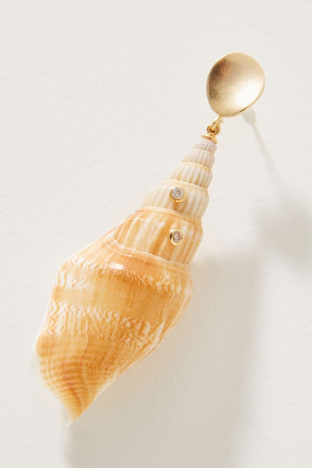 Artemis Shell Drop Earrings #1