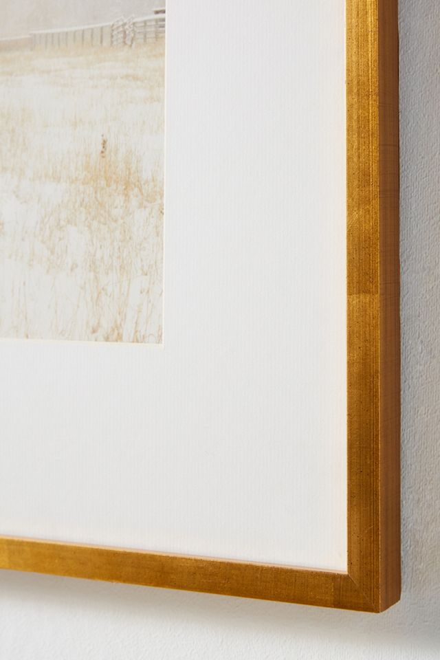 Llama In The Snow Wall Art #3