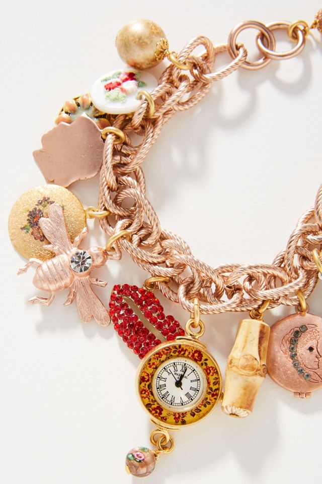 John Wind Lucky Kiss Charm Bracelet #1