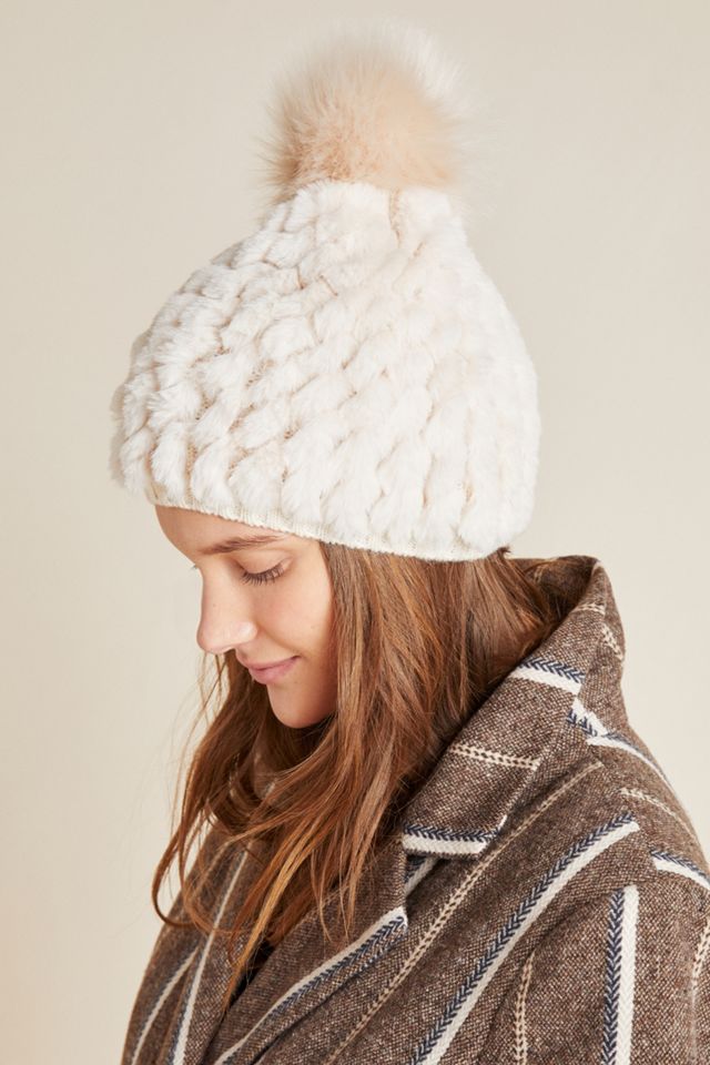 Anthropologie Eyelash Beanie - silver grey Eyelash Shine Beanie | Anthropologie UK main image 4