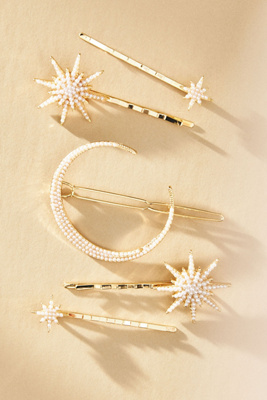 Serefina Astria Hairpin Set In Gold | ModeSens