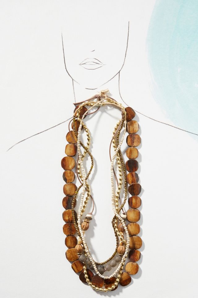 Twine & Twig Woods Layered Necklace #2