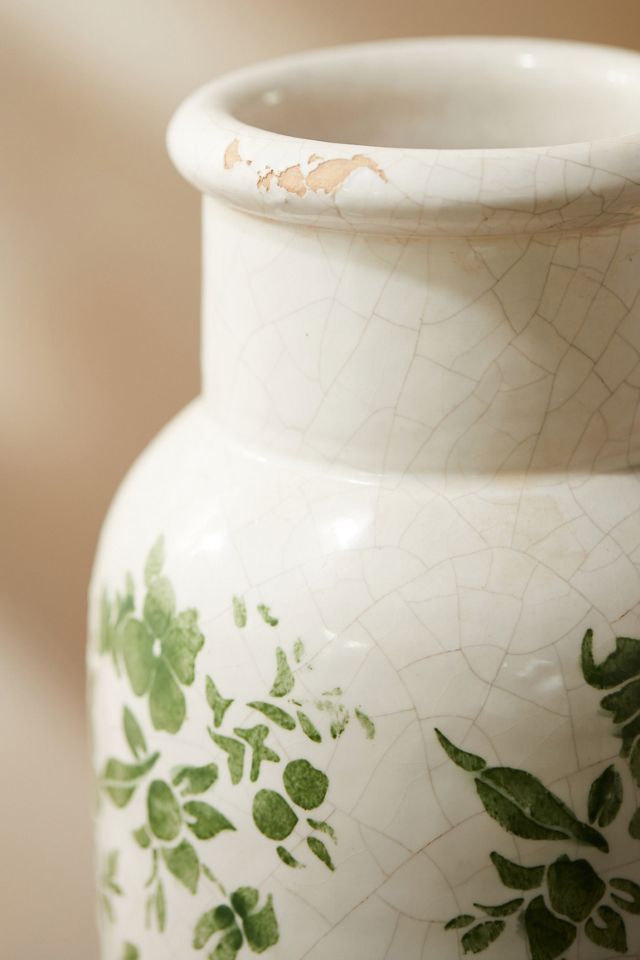 Niche Décorative Vases Blancs et Verts