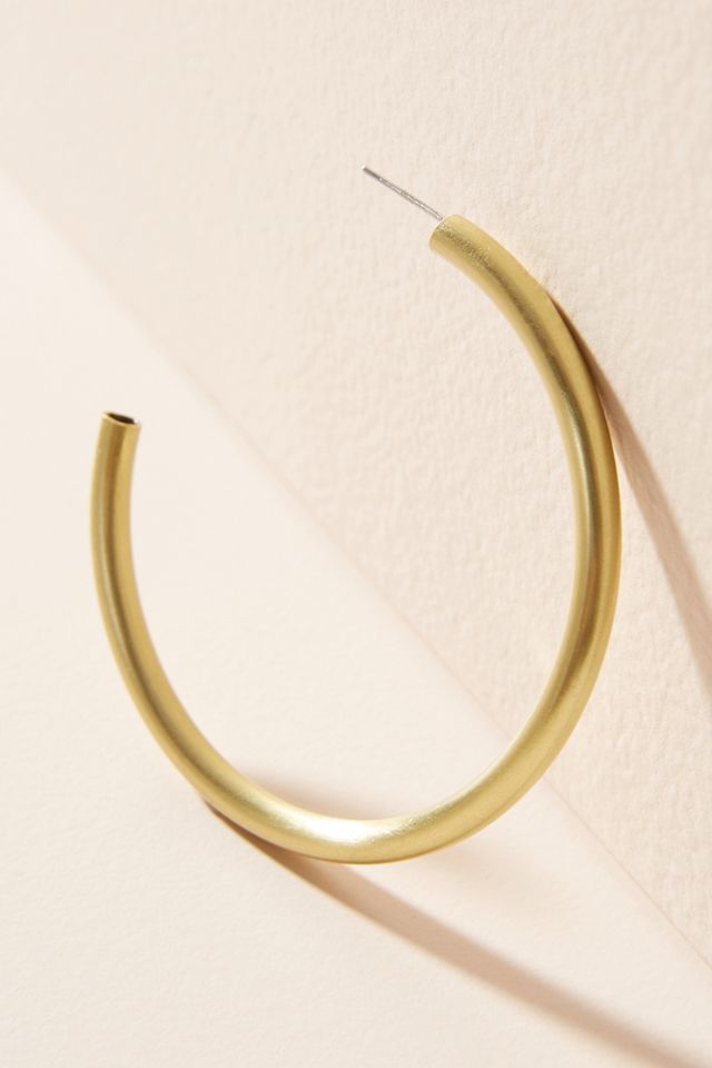 Sibilia Tube Hoop Earrings #1
