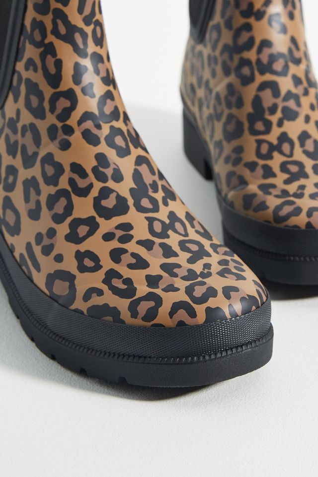 Tretorn leopard best sale rain boots