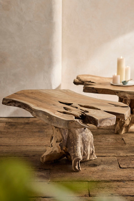 Terrain Teak Root Coffee Table - Thumbnail 2
