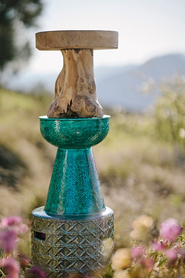 Teak Root Side Table #8
