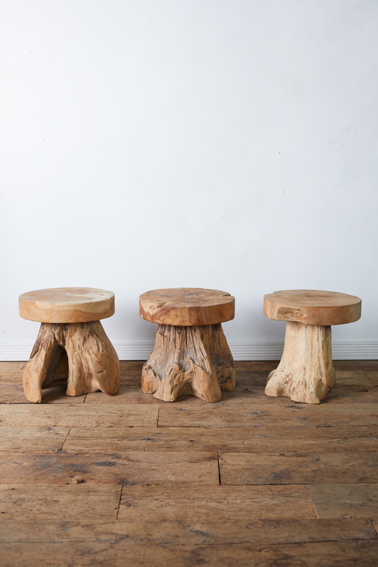 Teak Root Side Table