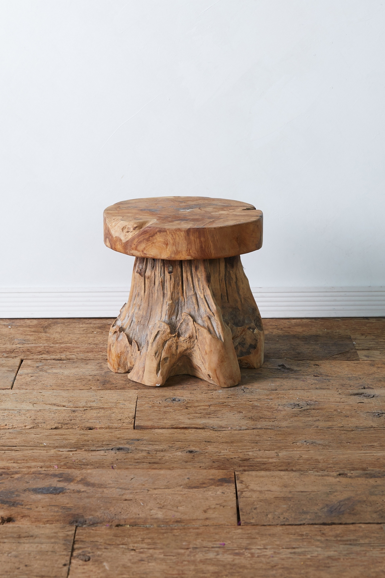 Teak Root Side Table