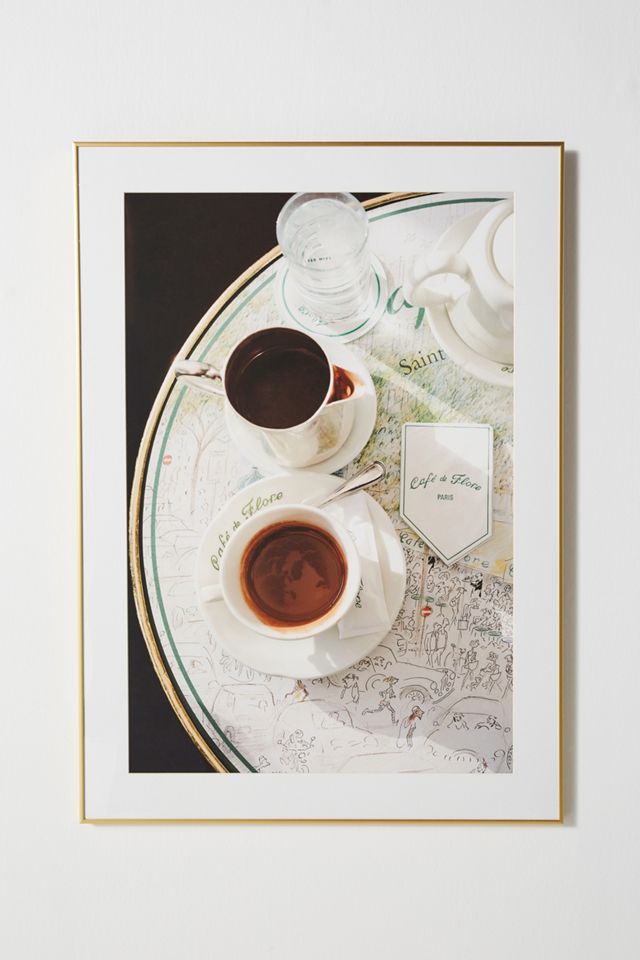 Chocolat chaud au Café de Flore Wall Art #1