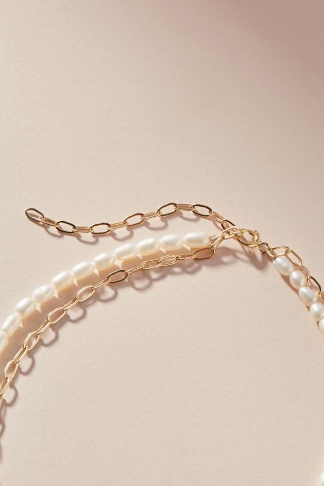 Kozakh Lamera Pearl Anklet #1