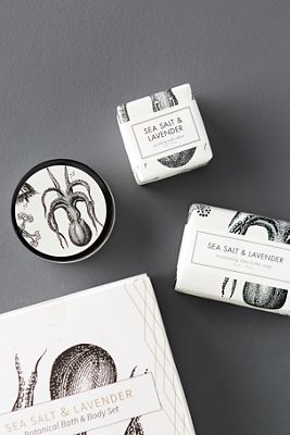 Sea Salt + Lavender Bath and Body Gift Set