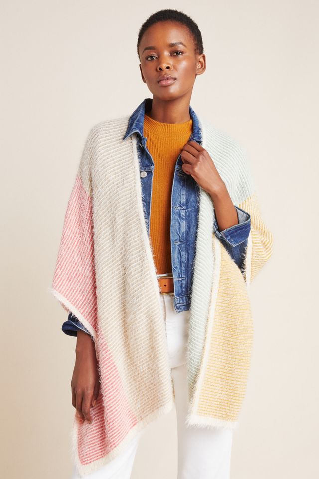 Rainbow Eyelash Kimono #4