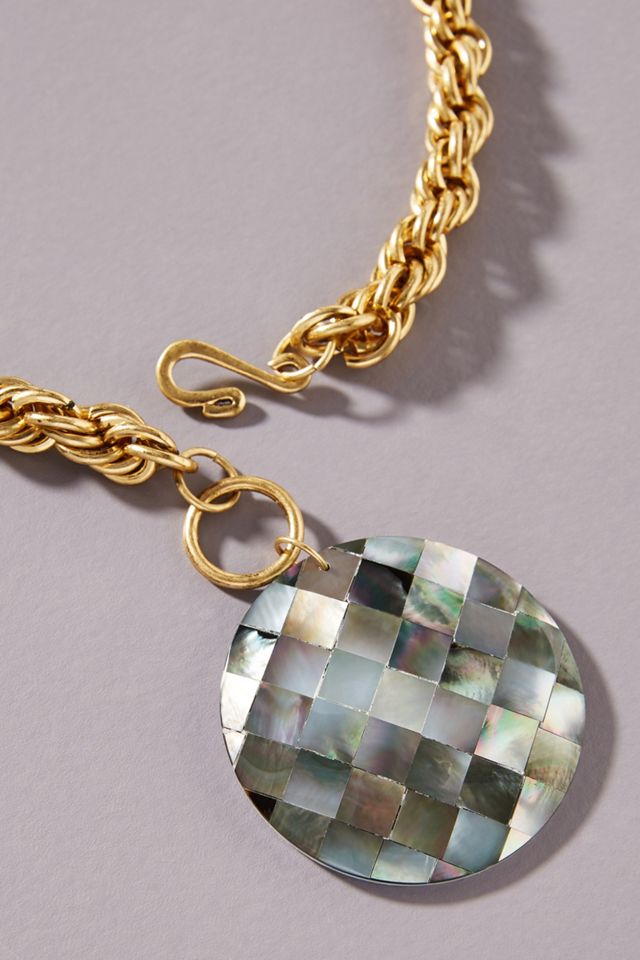 Abalone Pendant Necklace #1