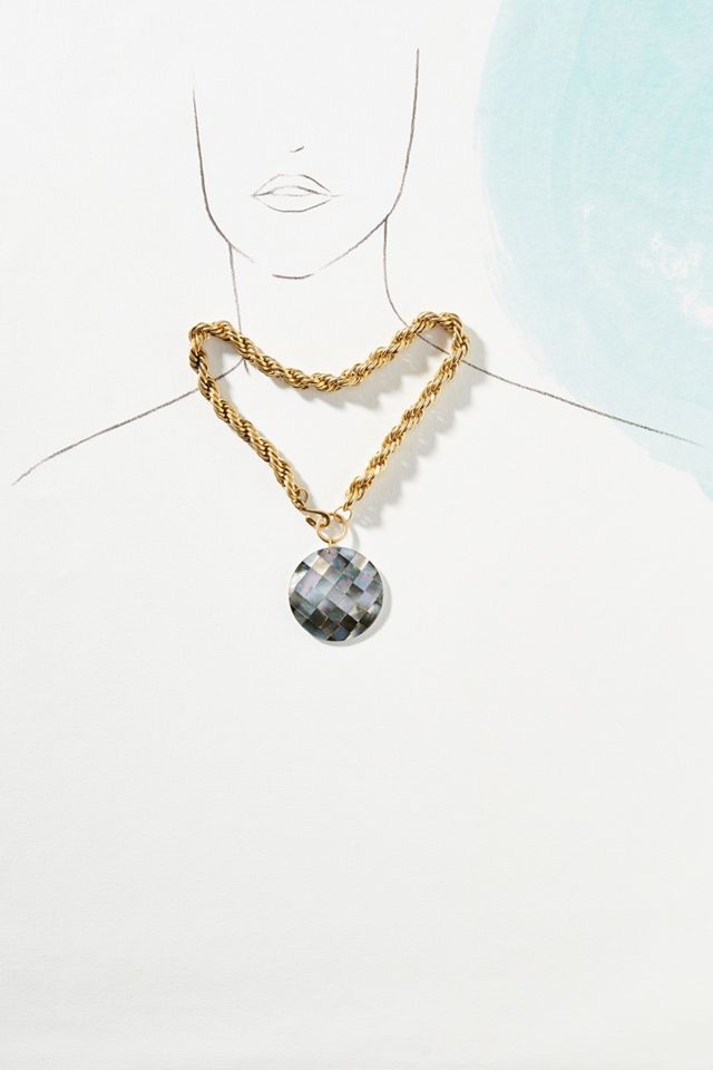Abalone Pendant Necklace #2