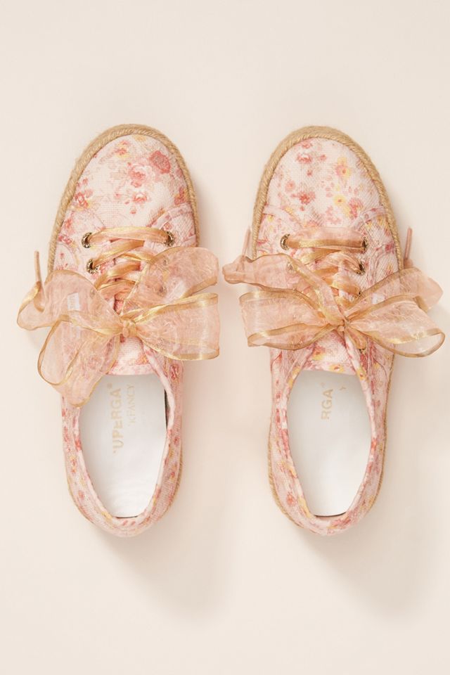 Superga x Loveshackfancy Floral Espadrille Sneakers #1