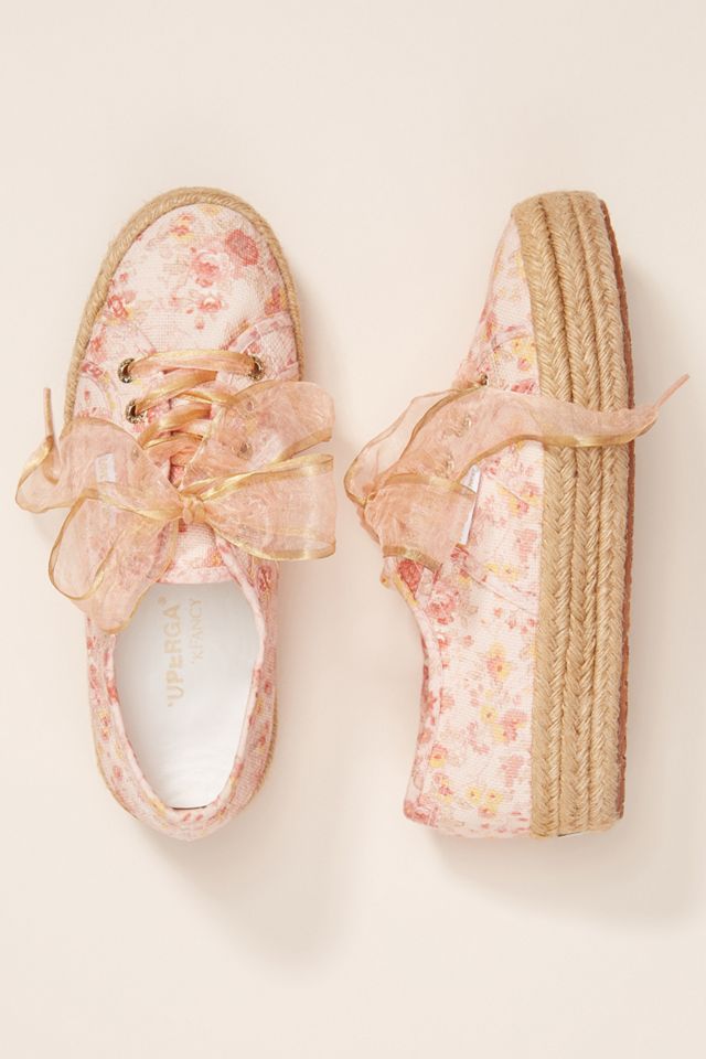 Superga x Loveshackfancy Floral Espadrille Sneakers