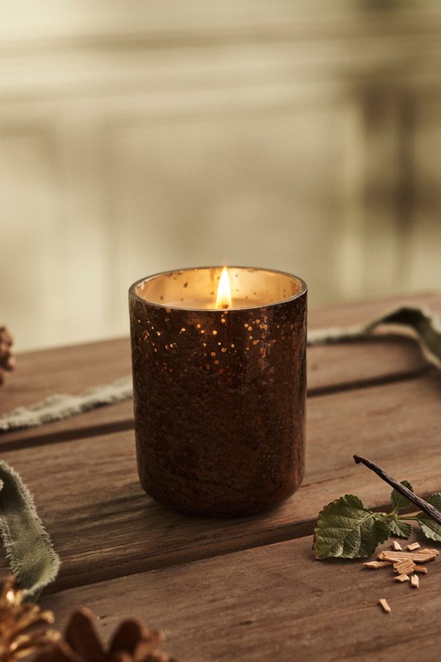 Illume Mercury Glass Candle, Woodfire #3