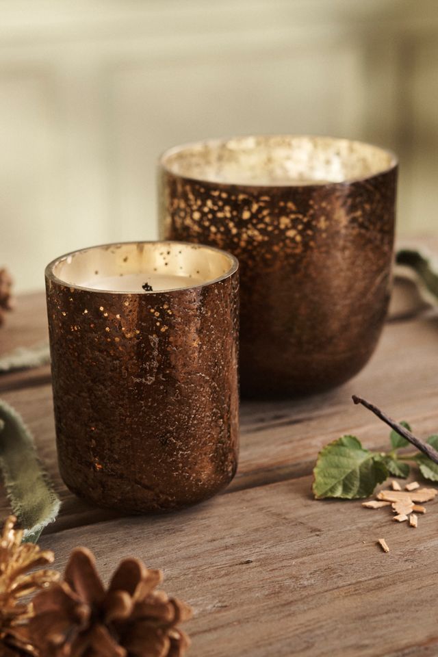 Illume Mercury Glass Candle, Woodfire #4