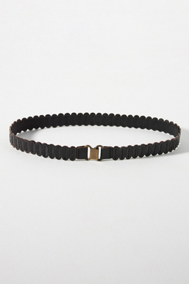 Anthropologie The Tabitha Stretch Belt In Grey