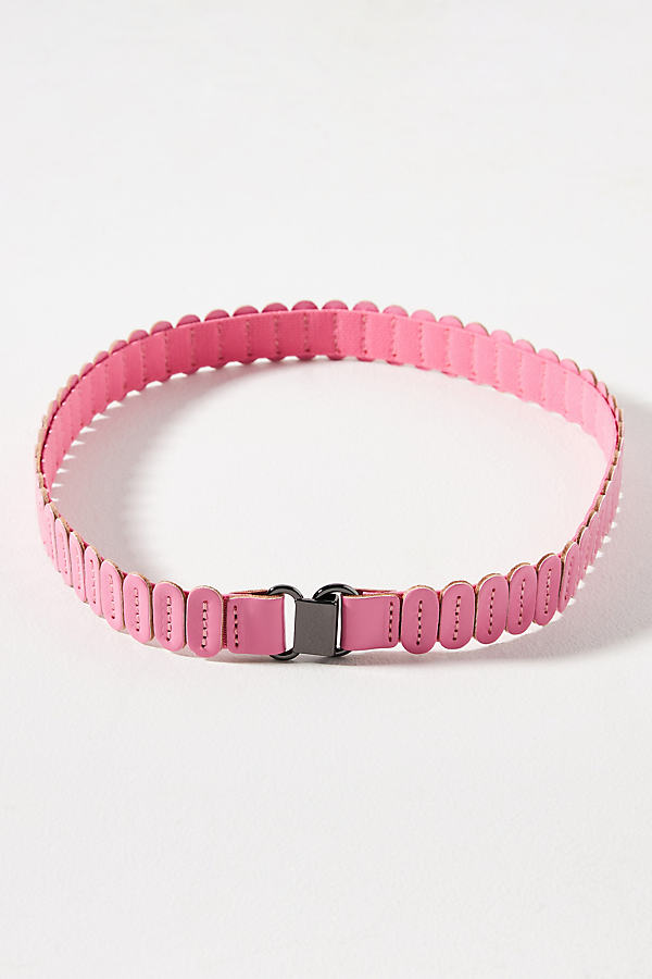 Anthropologie The Tabitha Stretch Belt In Pink