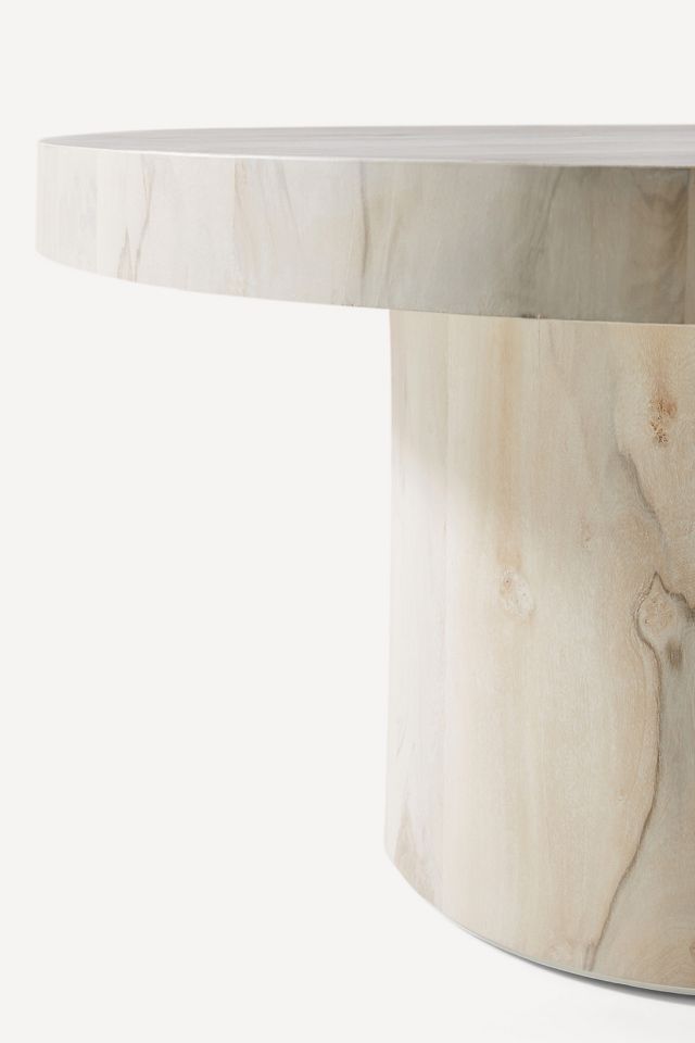 Swirled Drum Round 54" Reclaimed Wood Dining Table #2