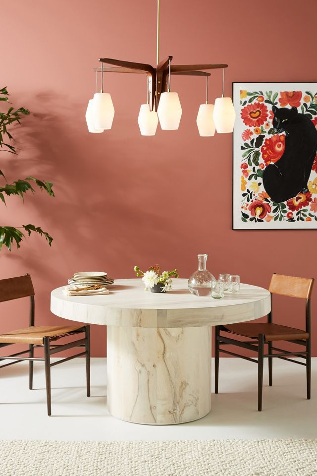 Anthropologie round deals table