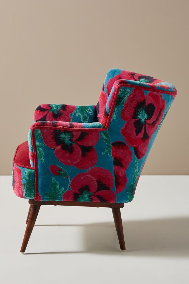 Velvet Tanya Petite Accent Chair AnthroLiving