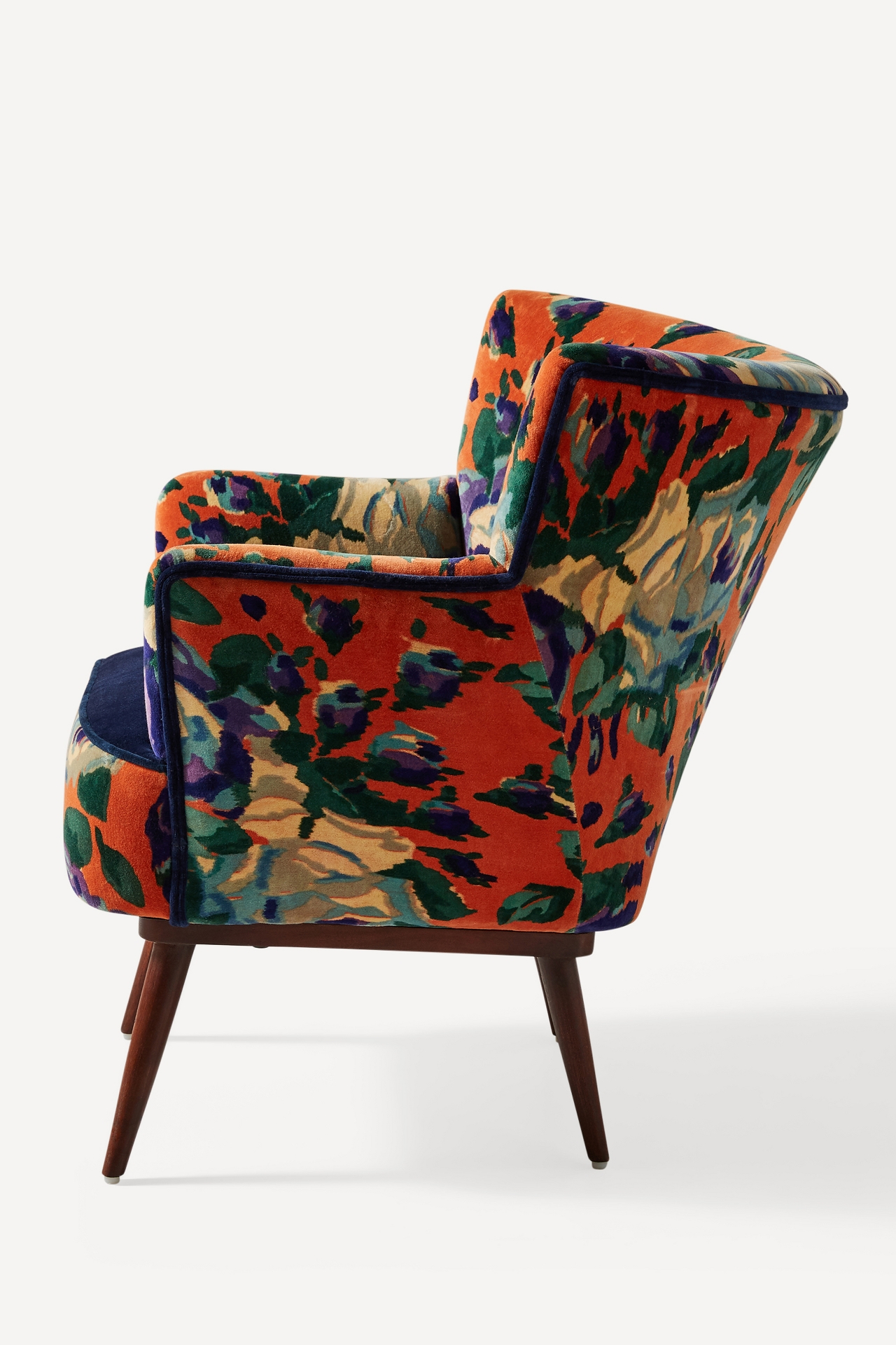 Velvet Tanya Petite Accent Chair