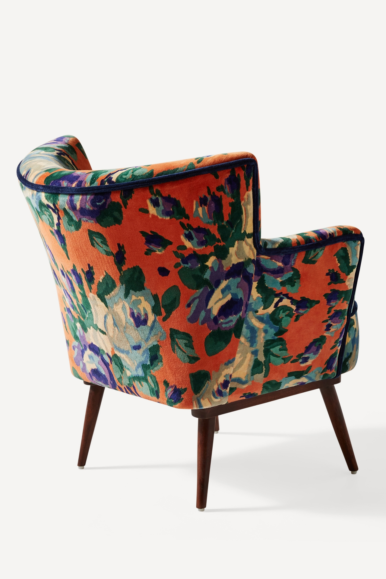 Velvet Tanya Petite Accent Chair