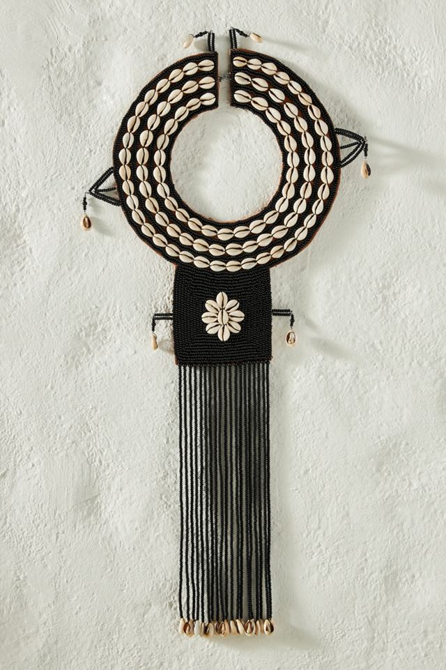 Shell Necklace Wall Hanging #1
