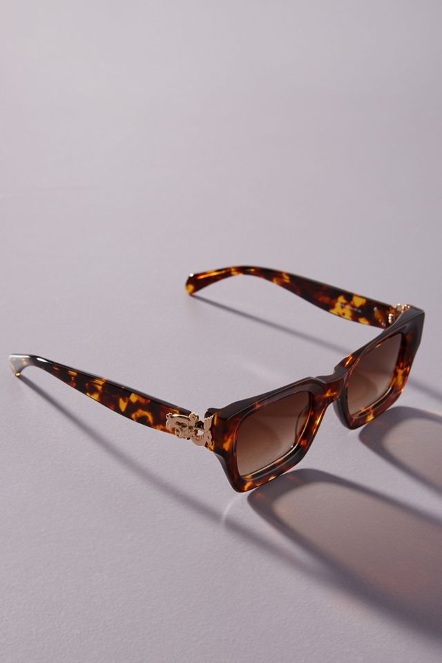 Amber Sceats Sofia Square Sunglasses | Anthropologie display picture 1