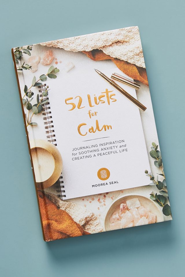 52 Lists for Calm Journal