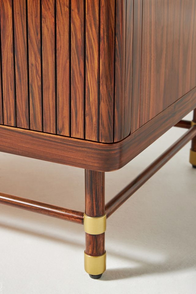 Deluxe Tamboured Powder Bathroom Vanity #6