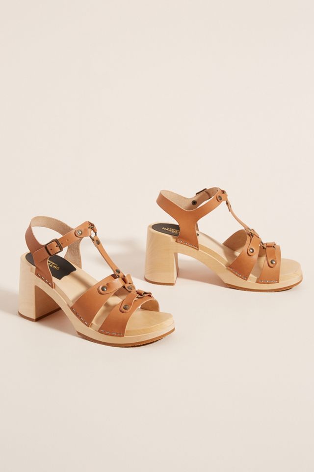 Swedish Hasbeens Stina Clog Sandals | Anthropologie