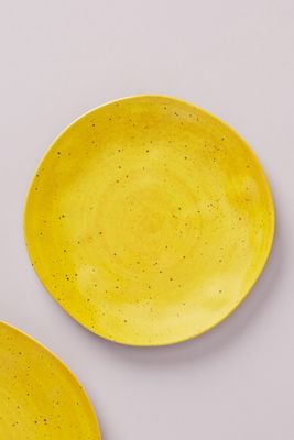 Izzie Bamboo Melamine Side Plates, Set of 4
