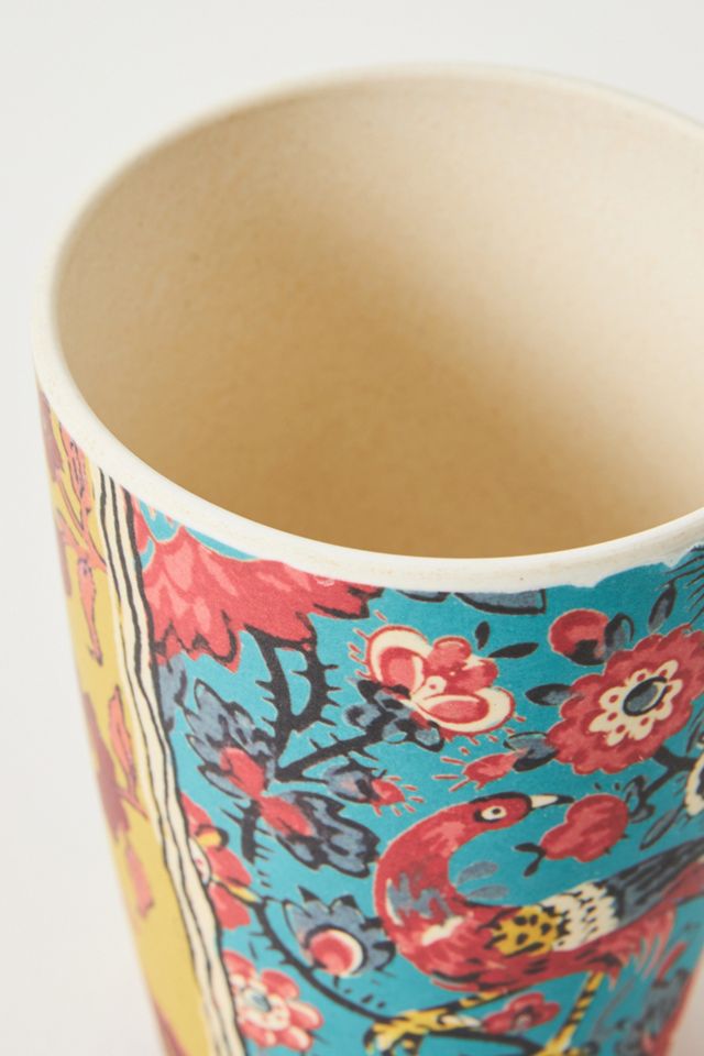 Blockprint Bamboo Melamine Tumbler #2