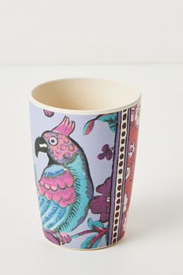 Blockprint Bamboo Melamine Tumbler