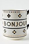 Bistro Tile Bonjour Mug #1