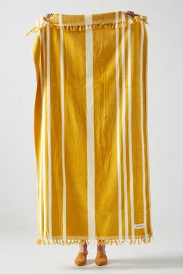 Business & Pleasure Co. Vintage Stripe Beach Towel
