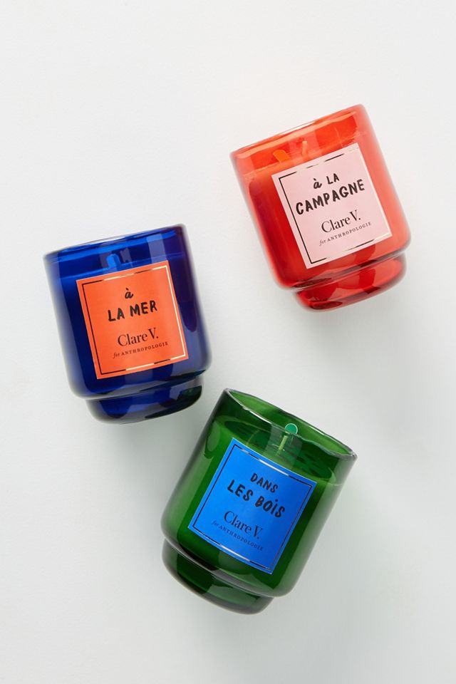 Clare V. for Anthropologie Maisonette Glass Candle #1
