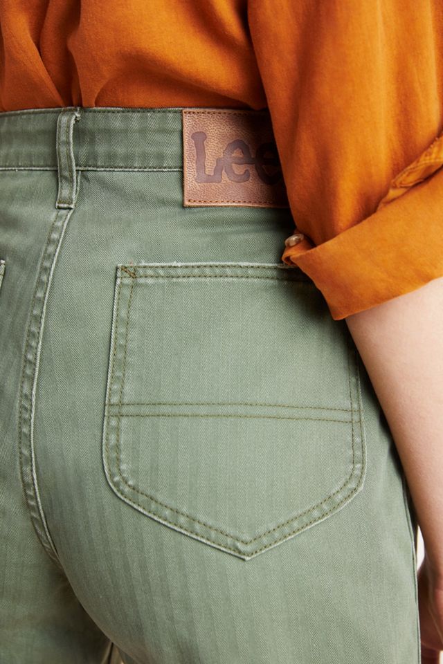 Lee Ultra High-Rise Herringbone Carpenter Shorts #3