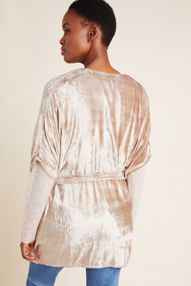 Pierpont Beaded Velvet Kimono #2