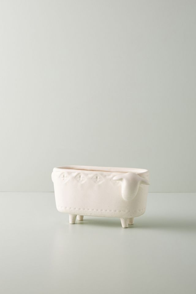 Terracotta Animal Planter #2