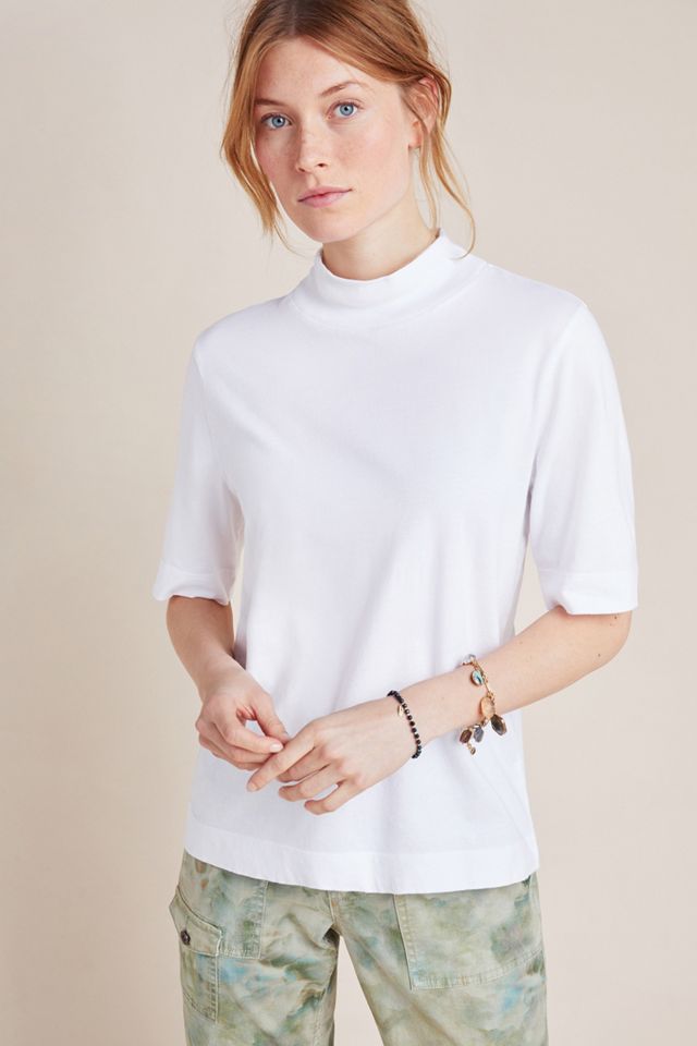 Ella Mock Neck Tee #2
