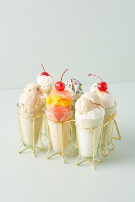 Parlor Sundae Glasses, Set of 6