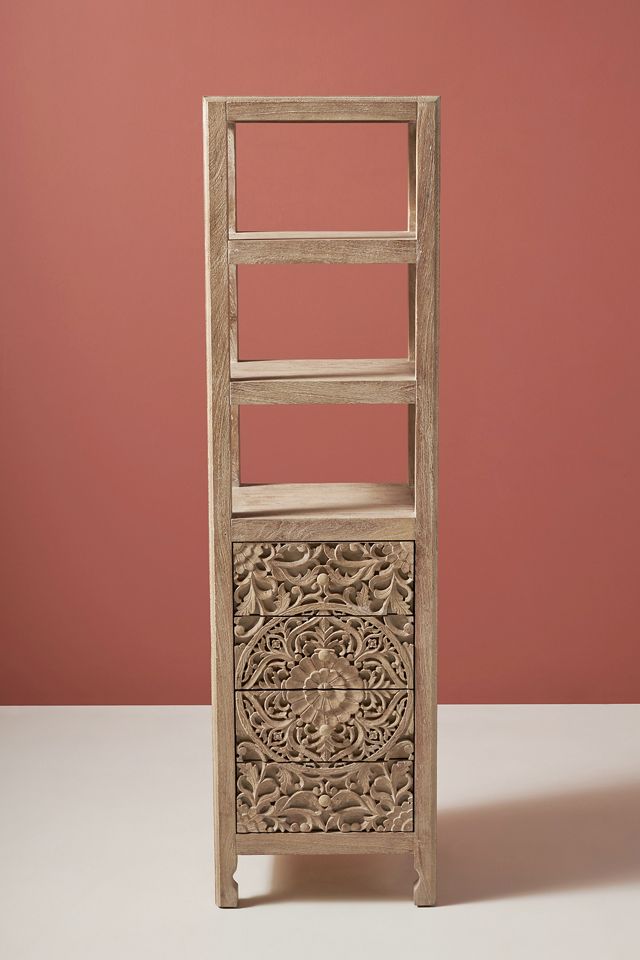 Handcarved Lombok Storage Cabinet #1